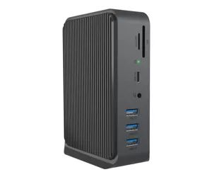 ICY BOX IB-DK2261AC Bevielis USB 3.2 Gen 1 (3.1 Gen 1) Type-C Antracitas