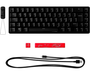 HyperX Alloy Origins 65 - mehaaniline mänguklaviatuur - HX Red (NO-puudub)