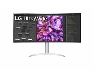 LG 38WQ75C-W computer monitor 96.5 cm (38") 3840 x 1600 pixels Quad HD+ LCD White