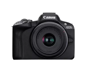 Canon EOS R50, Black + RF-S 18-45mm F4.5-6.3 IS STM Kit