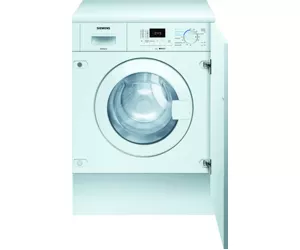 Siemens iQ300 WK12D322ES pesumasin-kuivati Sisseehitatud Eest täidetav Valge E