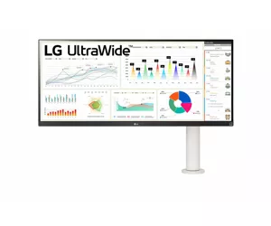 LG 34WQ68X-W computer monitor 86.4 cm (34") 2560 x 1080 pixels Quad HD LCD White