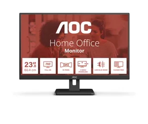 AOC 24E3UM 61 cm (24") 1920 x 1080 pixels Full HD Black
