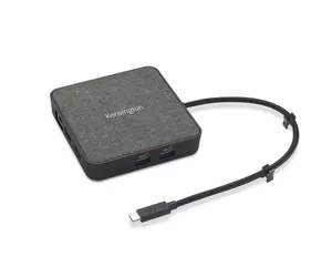 Kensington K32850WW knyginių kompiuterių dokas / jungčių replikatorius Vielinis USB4 Juoda
