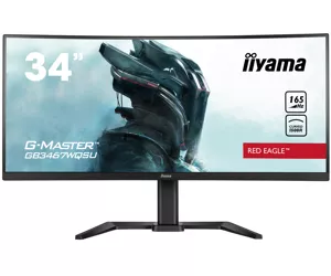 iiyama G-MASTER GB3467WQSU-B5 computer monitor 86.4 cm (34") 3440 x 1440 pixels UltraWide Quad HD LED Black