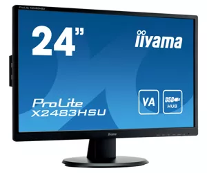 iiyama ProLite X2483HSU-B5 монитор для ПК 60,5 cm (23.8") 1920 x 1080 пикселей Full HD LED Черный