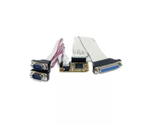 StarTech.com 2s1p Serial Parallel Combo Mini PCI Express Card for Embedded Systems