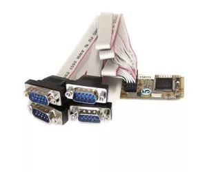 StarTech.com 4 Port RS232 Mini PCI Express Serial Card w/ 16650 UART
