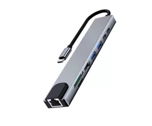 Ewent EW1146 dokstacija Vadu USB 3.2 Gen 1 (3.1 Gen 1) Type-C Pelēks