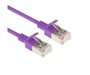 ACT DC7310 tinklo kabelis Violetinė 10 m Cat6a U/FTP (STP)