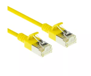 ACT DC7830 сетевой кабель Желтый 0,15 m Cat6a U/FTP (STP)
