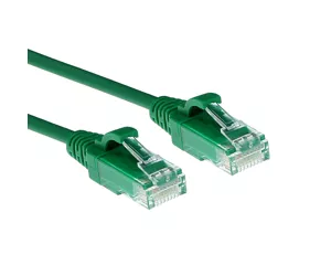 ACT DC9730 сетевой кабель Зеленый 0,15 m Cat6 U/UTP (UTP)
