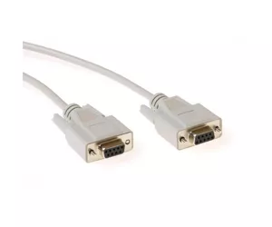 ACT Serial 1:1 connection cable D-sub 9-pin female - D-sub 9-pin femaleSerial 1:1 connection cable D-sub 9-pin female - D-sub 9-pin female
