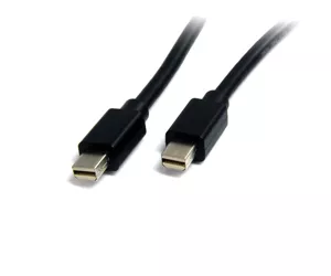 StarTech.com MDISP1M DisplayPort kabelis 1 m Mini DisplayPort Melns