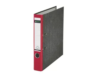 Leitz Cardboard binder 180° ring binder A4 Red
