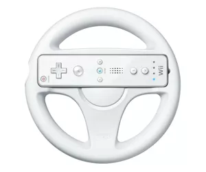 Nintendo Wii Wheel Lenkrad Balta Vairas