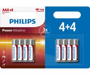 Philips Power Alkaline Элемент питания LR03P8BP/10