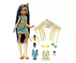 Monster High Cleo De Nile Doll With Pet And Accessories