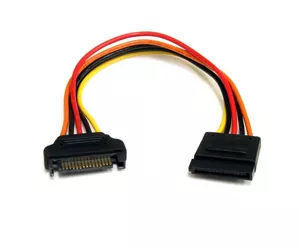 StarTech.com 15 pin SATA Power Extension Cable