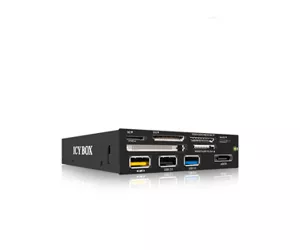 ICY BOX IB-868 kaardilugeja USB 3.2 Gen 1 (3.1 Gen 1) Sisemine Must