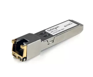 StarTech Cisco compatible SFP Transceiver Module - 1000BASE-T RJ45 Cat6/Cat5e - 10/100/1000 Mbps - 100m - IE3400/IE3300/IE3200