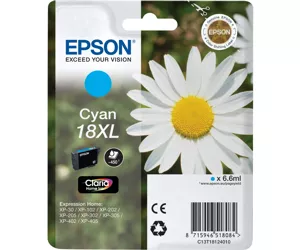 Epson Daisy Singlepack Cyan 18XL Claria Home Ink