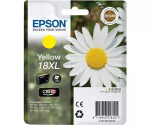 Epson Daisy Singlepack Yellow 18XL Claria Home Ink
