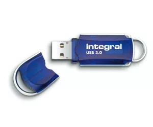 Integral 8GB USB3.0 DRIVE COURIER BLUE UP TO R-80 W-10 MBS