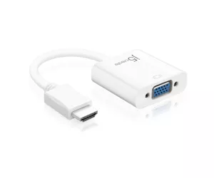 j5create JDA213 HDMI™ to VGA Adapter, White