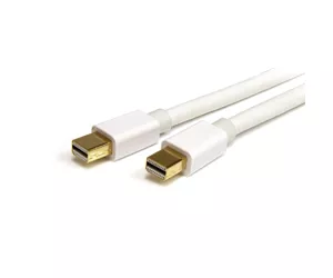 StarTech.com MDPMM1MW DisplayPort-kaabel 1 m mini DisplayPort Valge