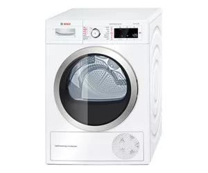 Bosch WTW855R9SN trummelkuivati Eraldiseisev Eest täidetav 9 kg A++ Valge