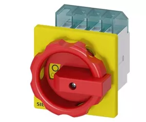 Siemens Schalter & Taster electrical switch 4P Red, Yellow