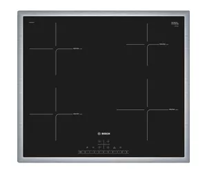 Bosch PIE645FB1E варочная поверхность Черный Встроенный Плита с зонами индукции 4 зона(ы)