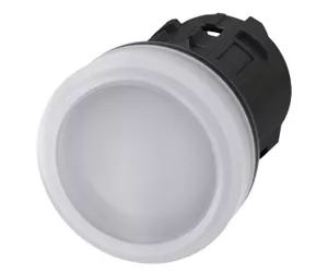 Siemens 3SU1001-6AA60-0AA0 alarm light indicator White