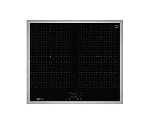 Neff M56BR60N0 viryklė Juoda, Nerūdijančiojo plieno Įmontuoti 60 cm Indukcinė viryklė, padalyta į sritis 4 zone(s)