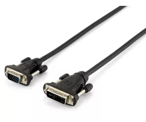 Equip DVI-A to HD15 VGA Cable, 1.8m
