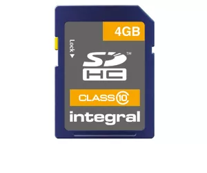 Integral 4GB SD CARD SDHC CL10 20 MB/S