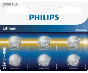 Philips Minicells Батарея - "пуговица" CR2032P6/01B