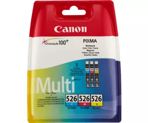 Canon CLI-526 C/M/Y Colour Ink Cartridge Multipack