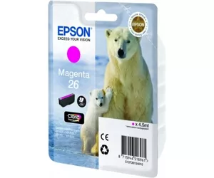 Epson Polar bear Singlepack Magenta 26 Claria Premium Ink