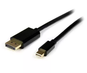 StarTech.com 4m Mini DisplayPort to DisplayPort Cable - 4K UHD Adapter Cable for Monitor - mDP to DP Converter Cord