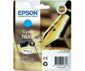 Epson Pen and crossword Singlepack Cyan 16XL DURABrite Ultra Ink