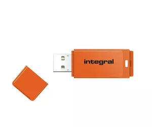 Integral 16GB USB3.0 DRIVE NEON ORANGE UP TO R-80 W-10 MBS