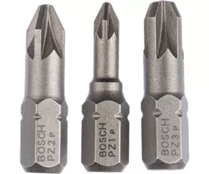 Bosch 2 607 001 753 skrūvgrieža uzgalis 3 pcs