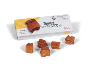 Xerox GENUINE 5 YELLOW COLORSTIX 8200 IN
