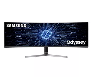 Samsung Odyssey RG90S монитор для ПК 124 cm (48.8") 5120 x 1440 пикселей 4K Ultra HD ЖК Черный