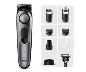 Braun BeardTrimmer 7 BT7420 beard trimmer Battery 40 2 cm Silver