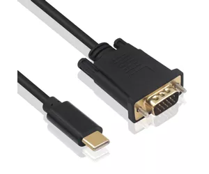 Ewent EC1052 video cable adapter 1.8 m USB Type-C VGA (D-Sub)