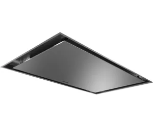 Siemens iQ500 LR97CAQ50 cooker hood Ceiling built-in Black, Silver 760 m³/h A
