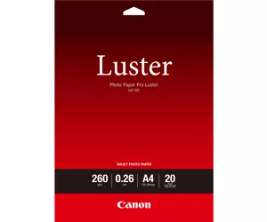 Canon LU-101 Luster Fotopapier Pro A4 – 20 Blatt